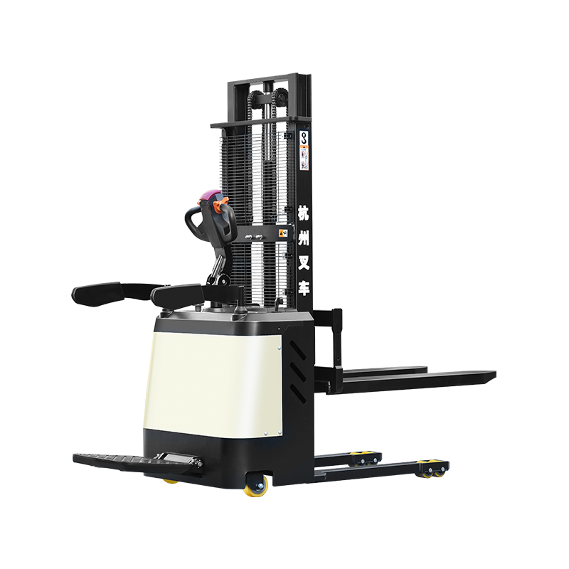 1,5 tonnia Stand-On Electric Staleet Stacker nosto 3M