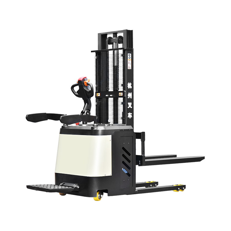 2 tonnia Stand-On Electric Staleet Stacker -hissi 3M