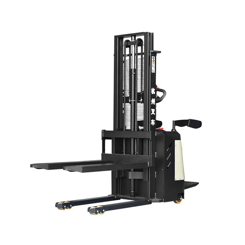2 tonnia Stand-On Electric Staleet Stacker -hissi 3M